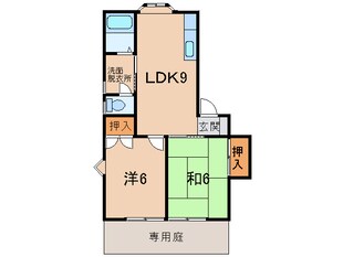 グリーンフル田村の物件間取画像